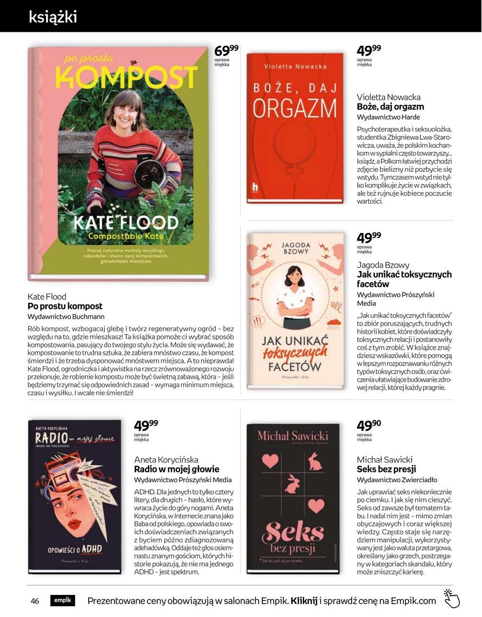 Gazetka promocyjna empik str. 46