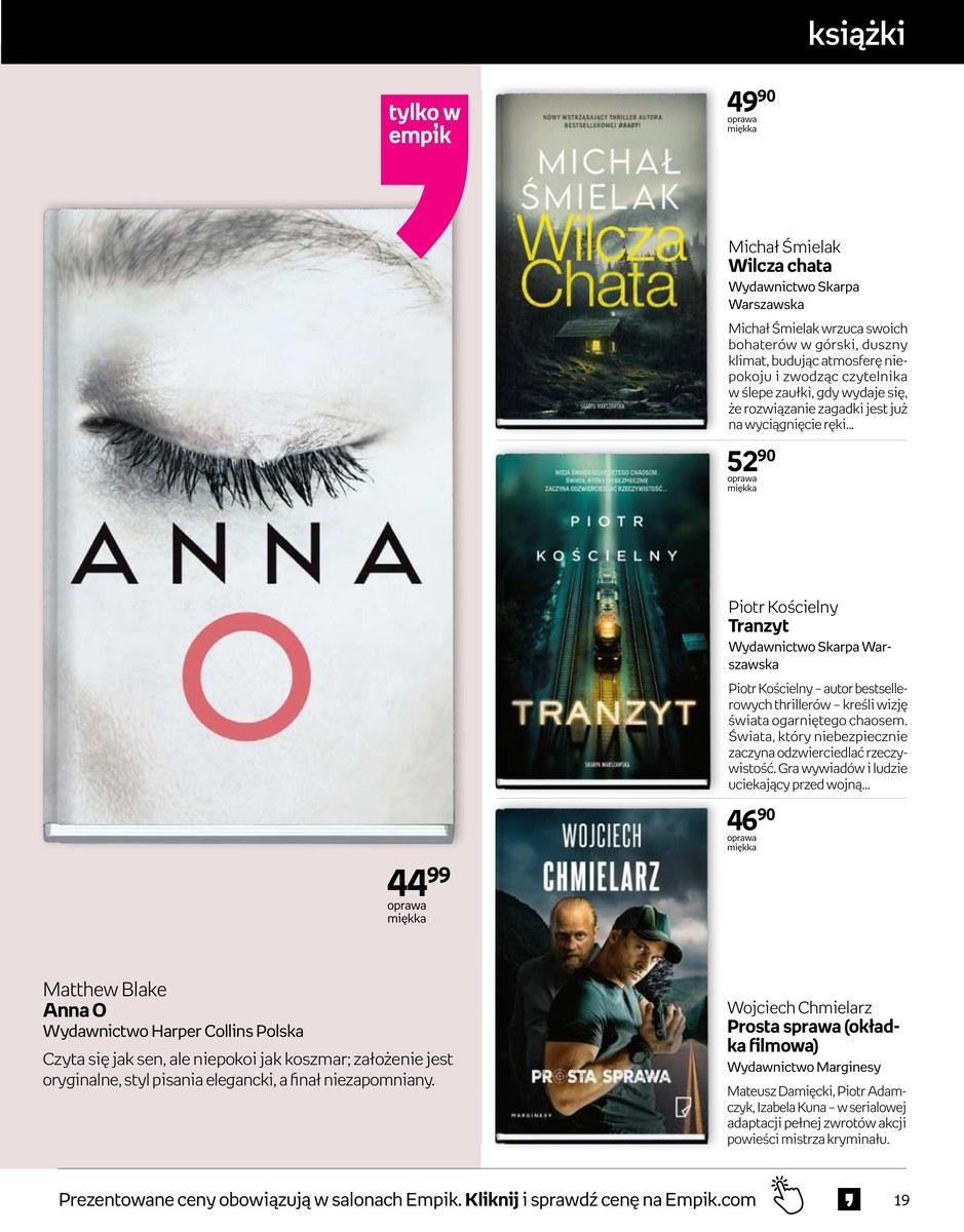 Gazetka promocyjna empik str. 19