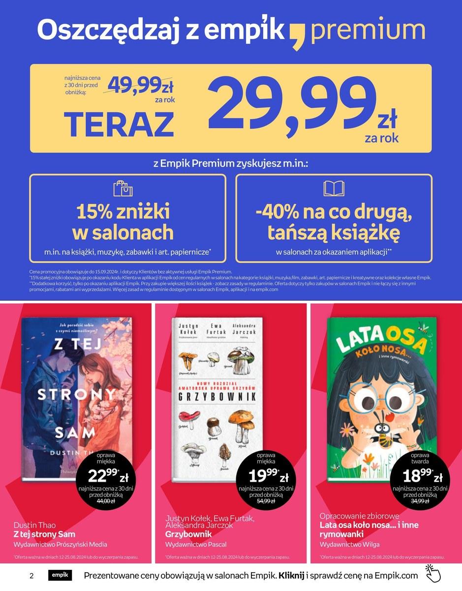 Gazetka promocyjna empik str. 2