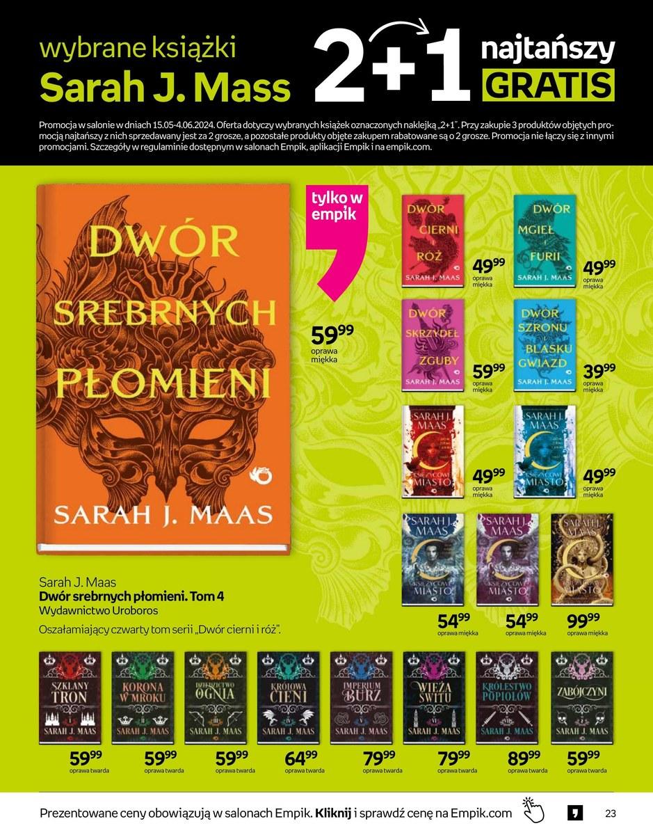 Gazetka promocyjna empik str. 23