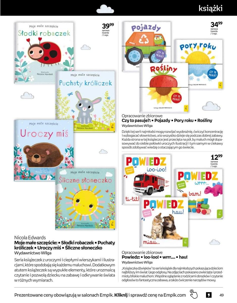 Gazetka promocyjna empik str. 49