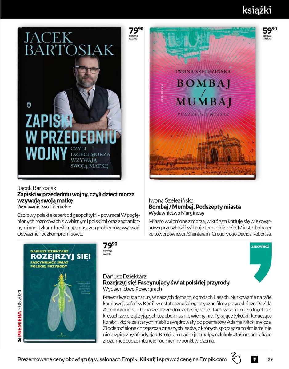 Gazetka promocyjna empik str. 39