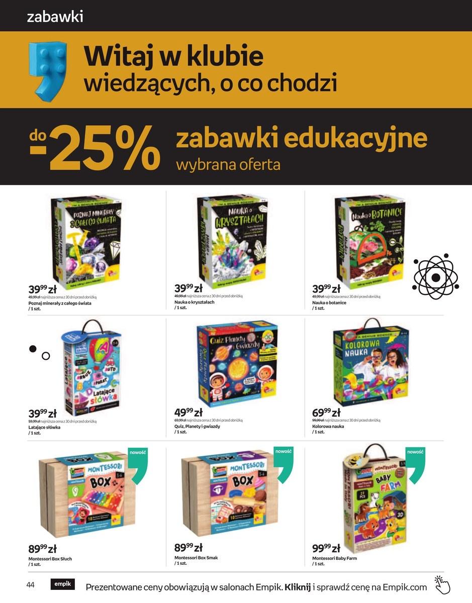 Gazetka promocyjna empik str. 43