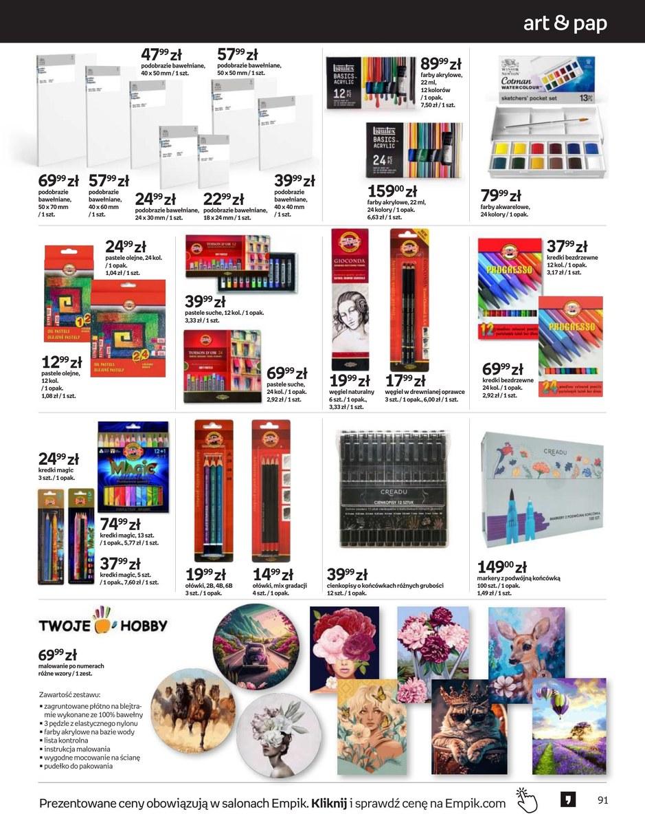Gazetka promocyjna empik str. 91