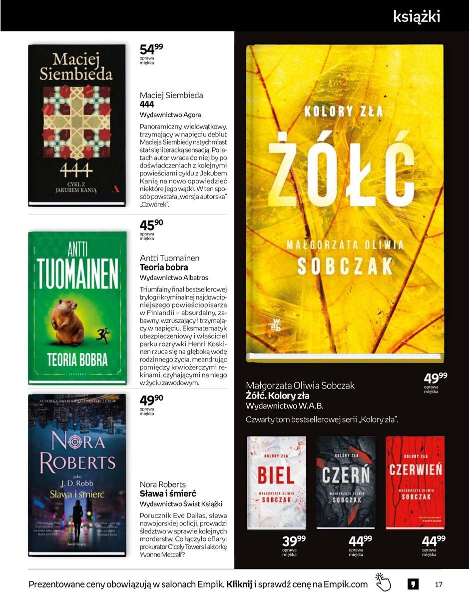 Gazetka promocyjna empik str. 17