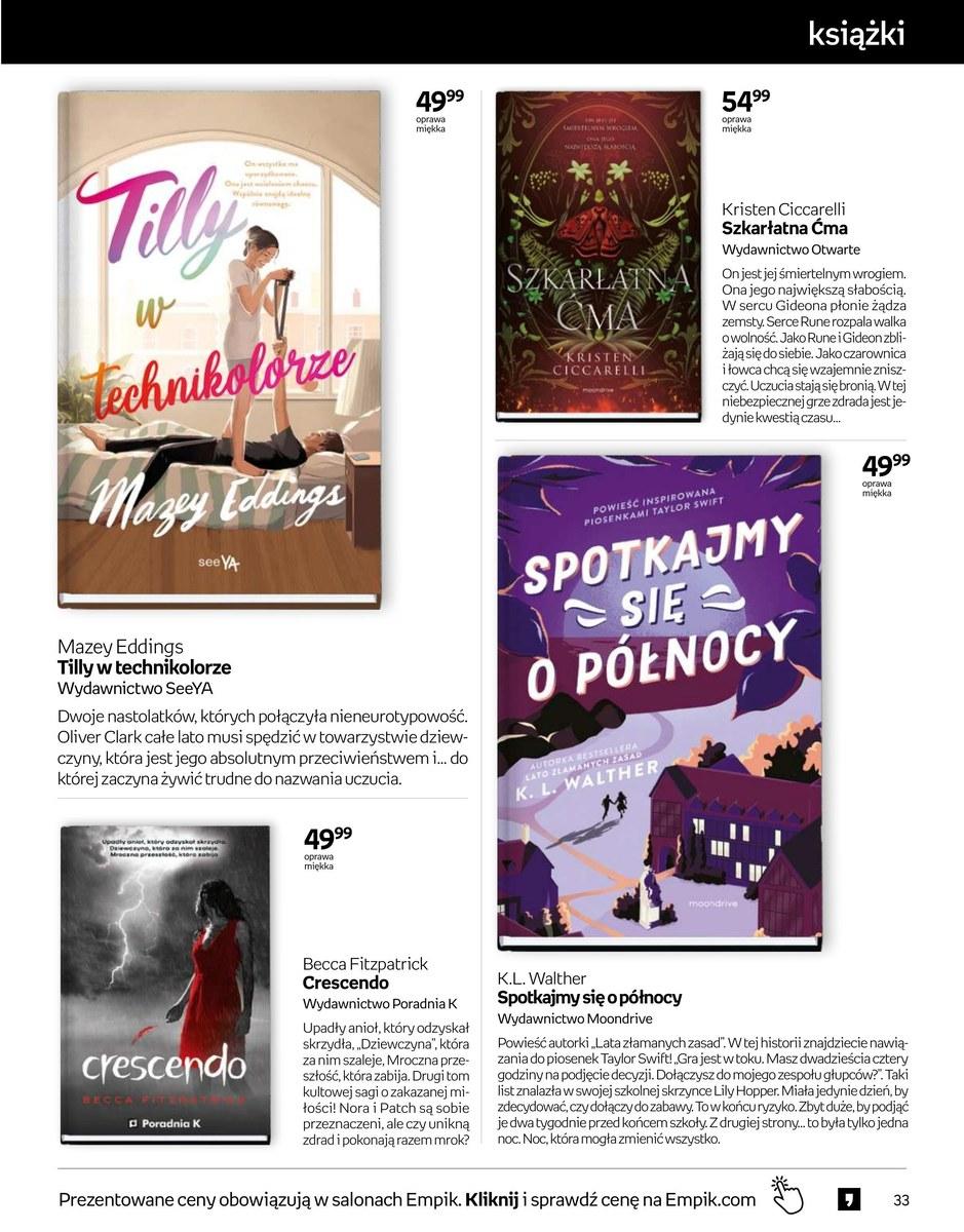 Gazetka promocyjna empik str. 33