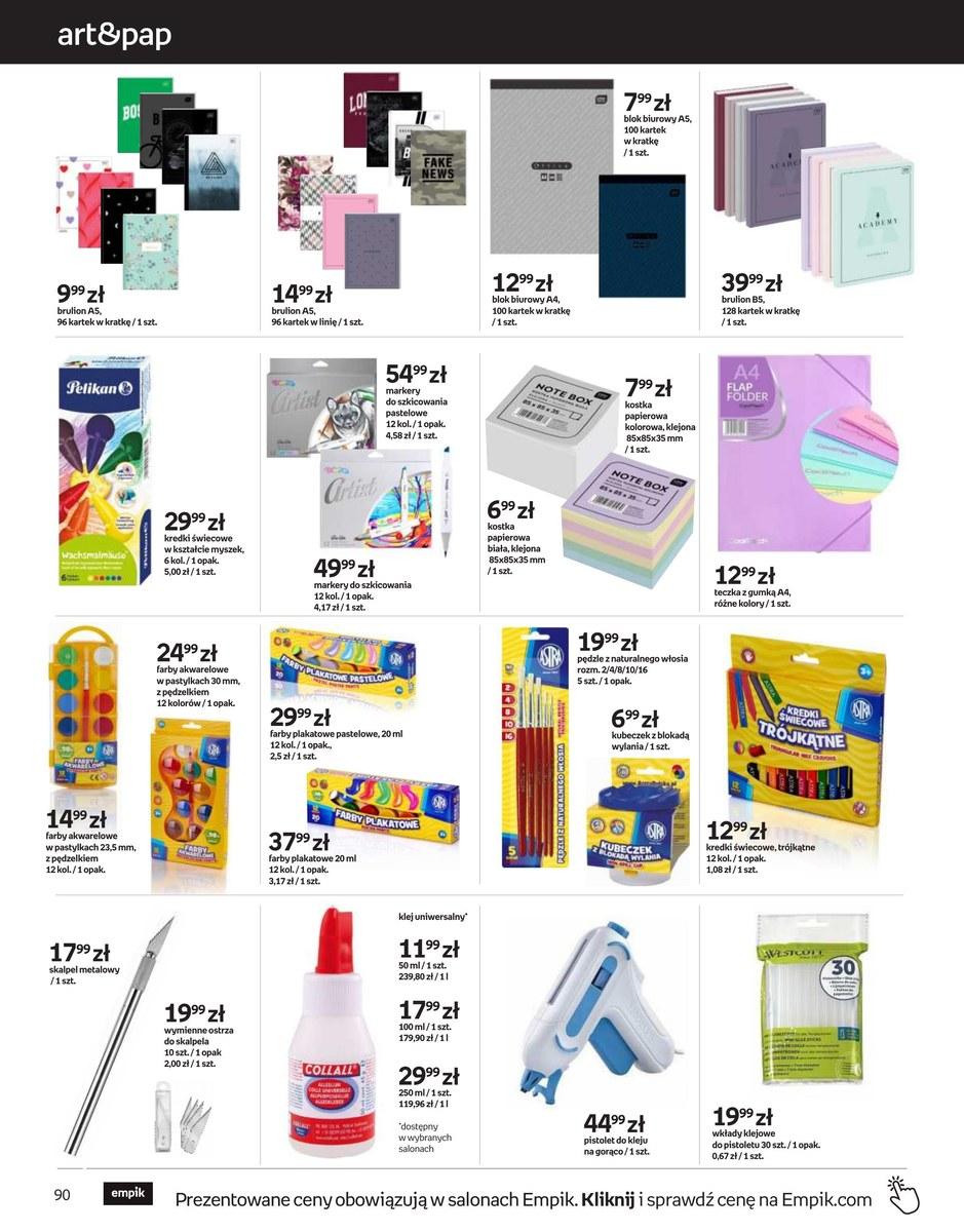 Gazetka promocyjna empik str. 90