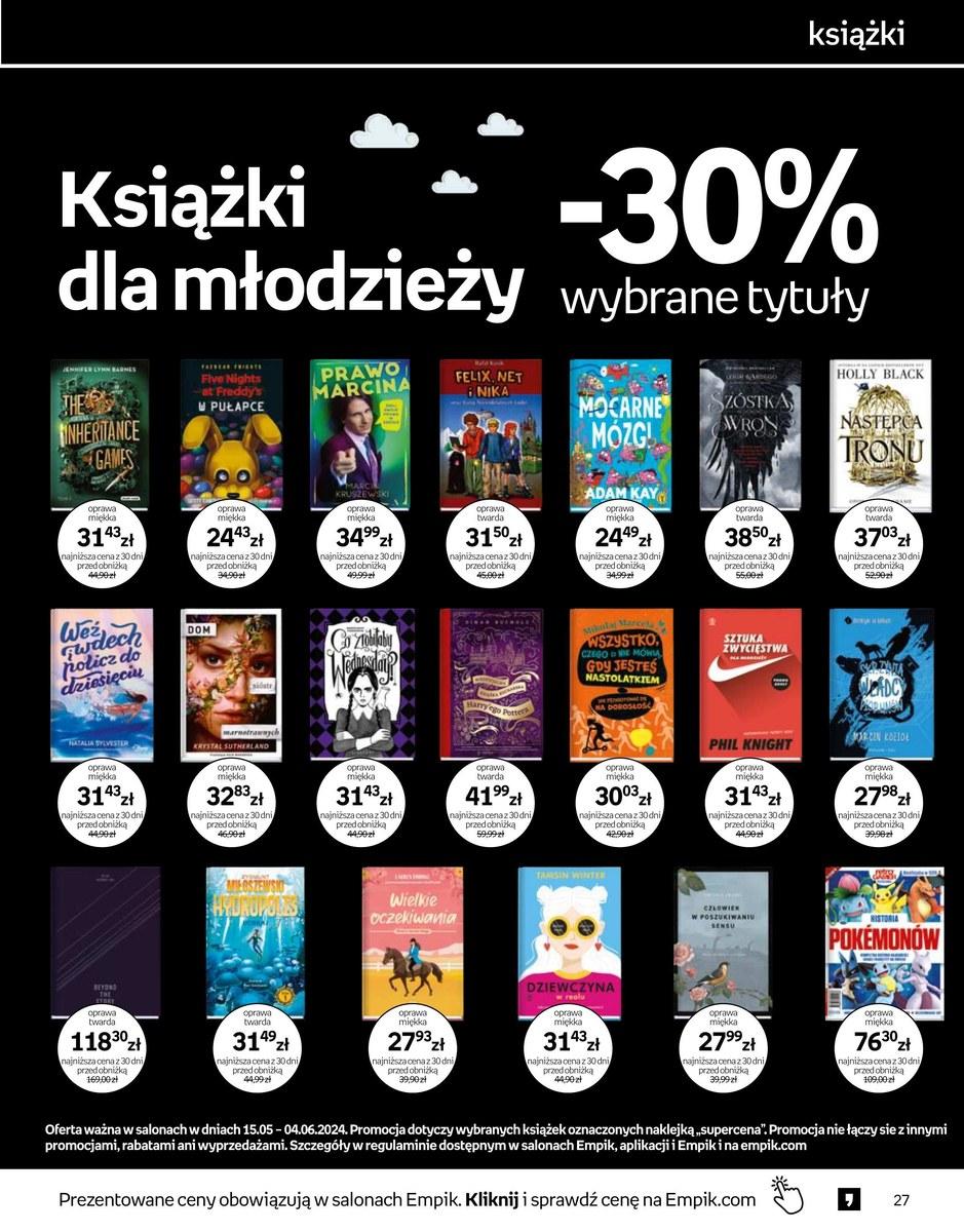 Gazetka promocyjna empik str. 27