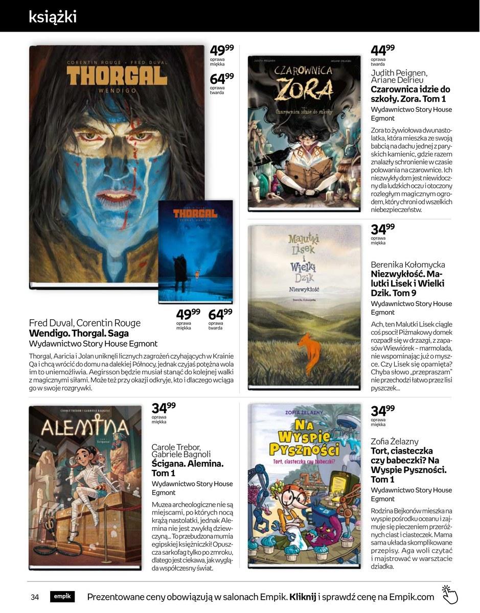 Gazetka promocyjna empik str. 34