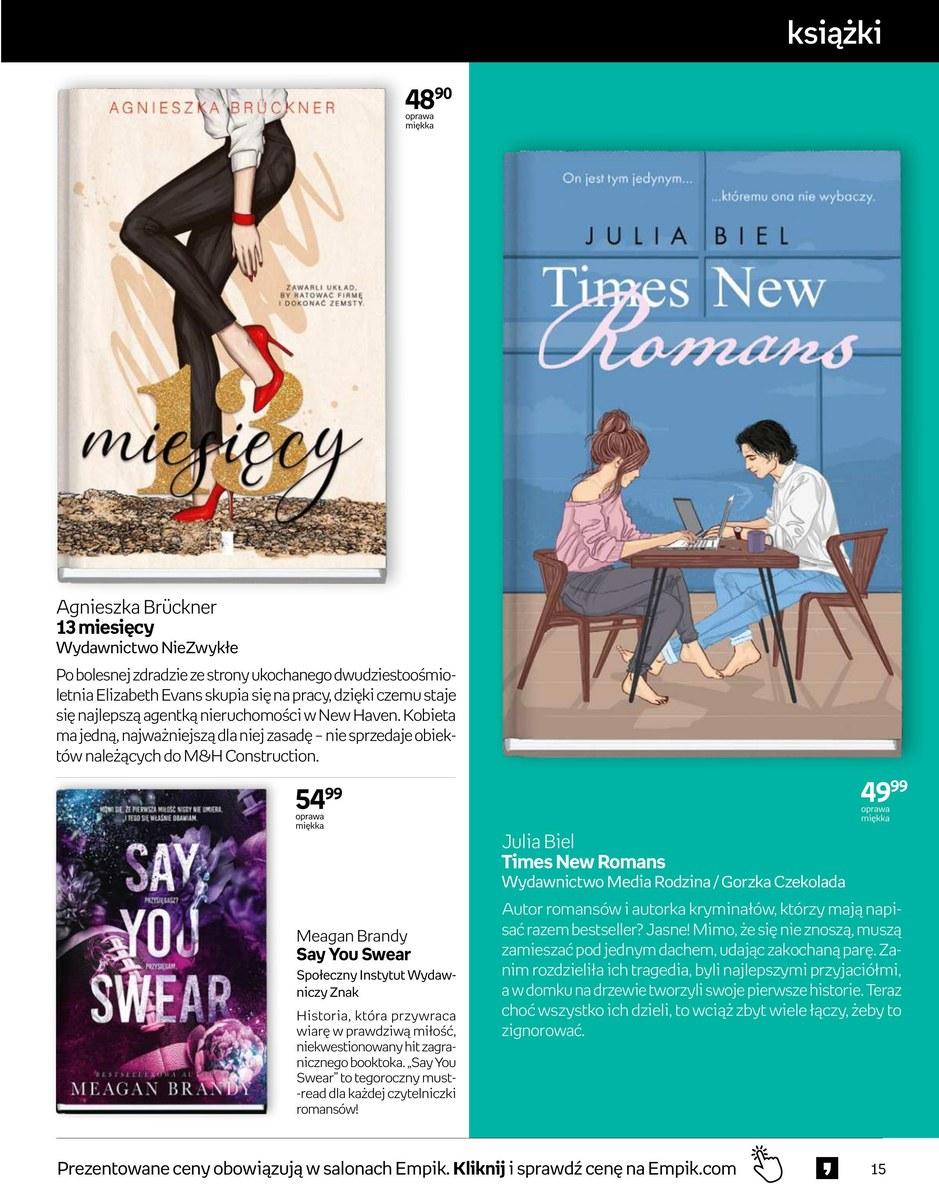 Gazetka promocyjna empik str. 15