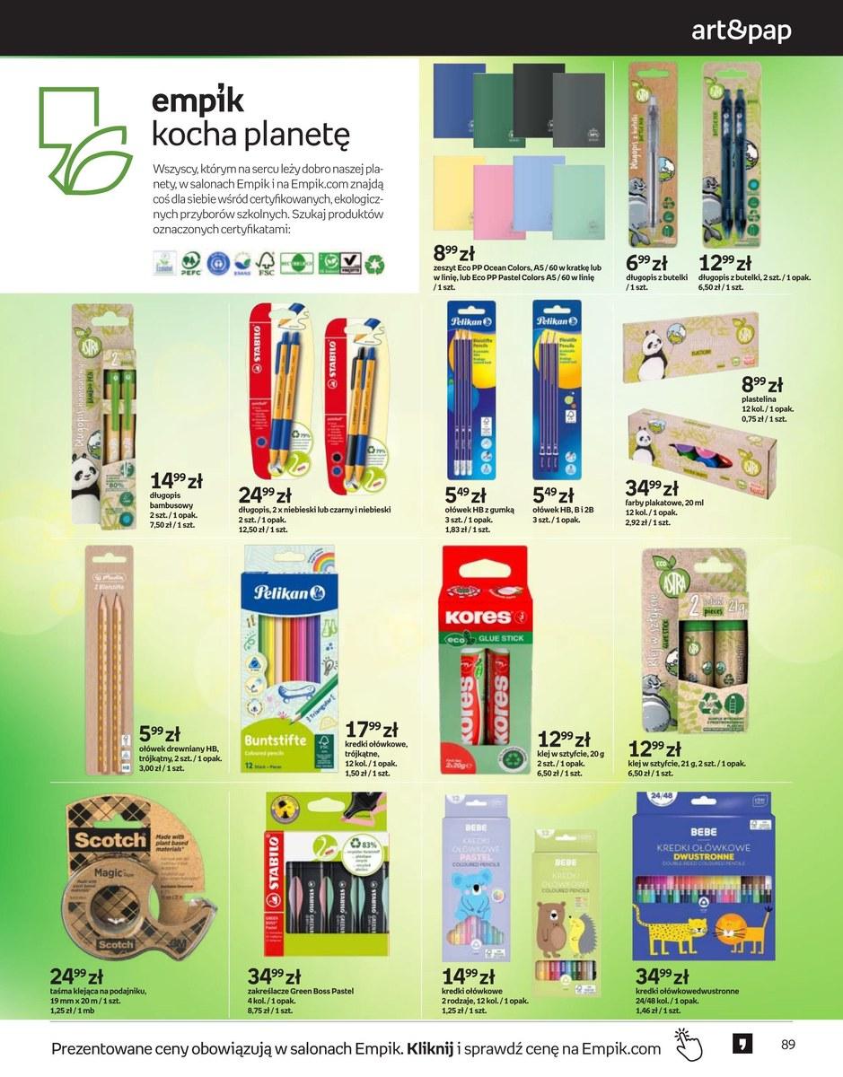 Gazetka promocyjna empik str. 89