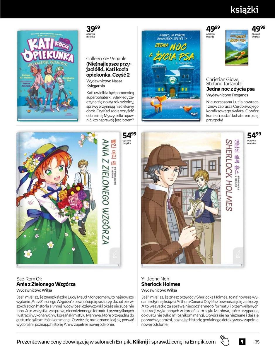 Gazetka promocyjna empik str. 35