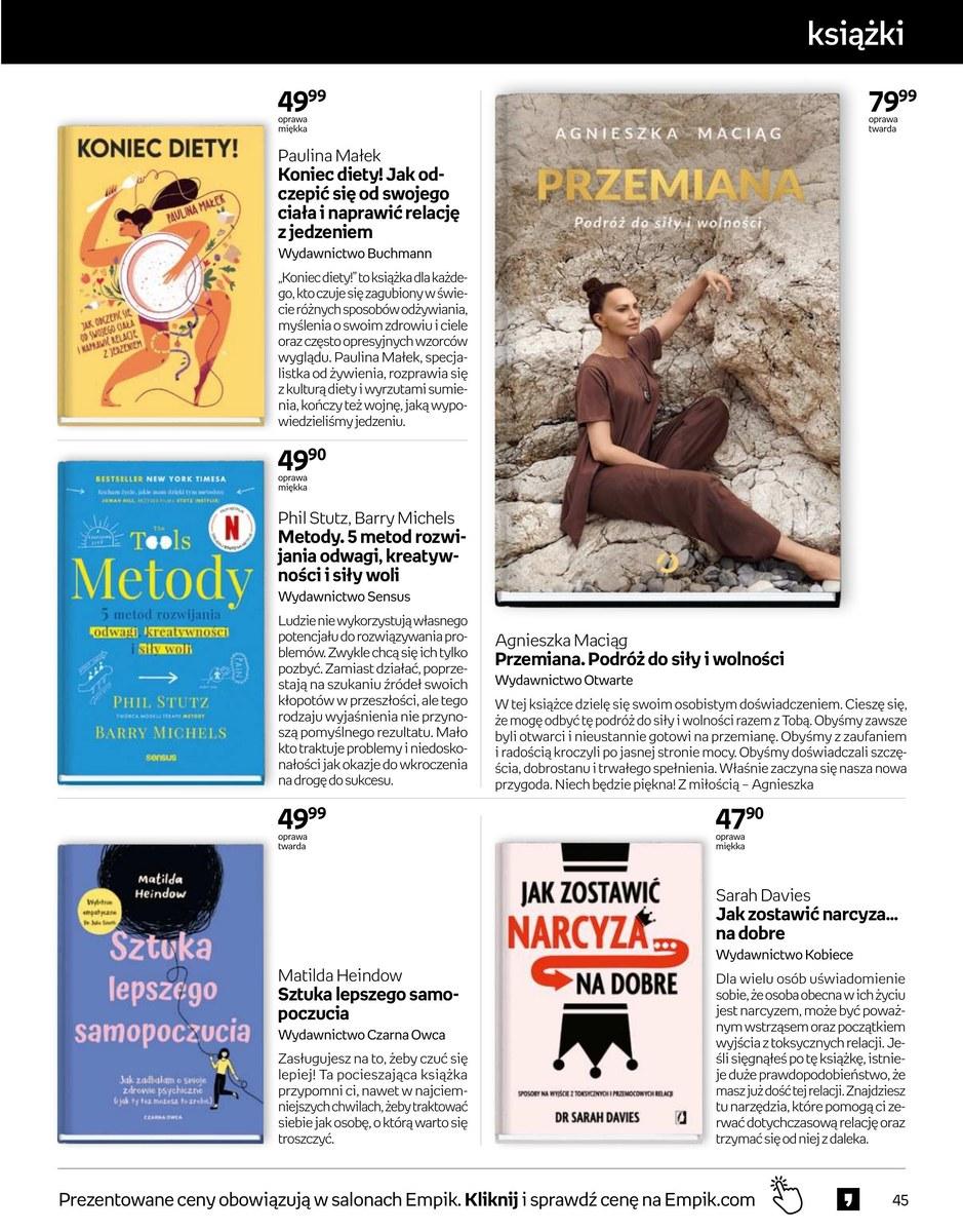 Gazetka promocyjna empik str. 45