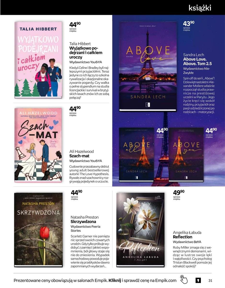 Gazetka promocyjna empik str. 31