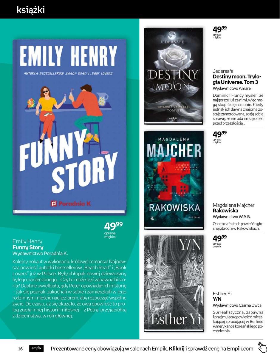 Gazetka promocyjna empik str. 16