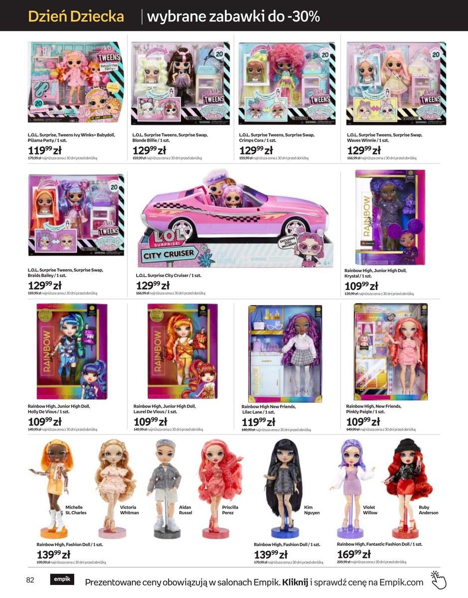 Gazetka promocyjna empik str. 82