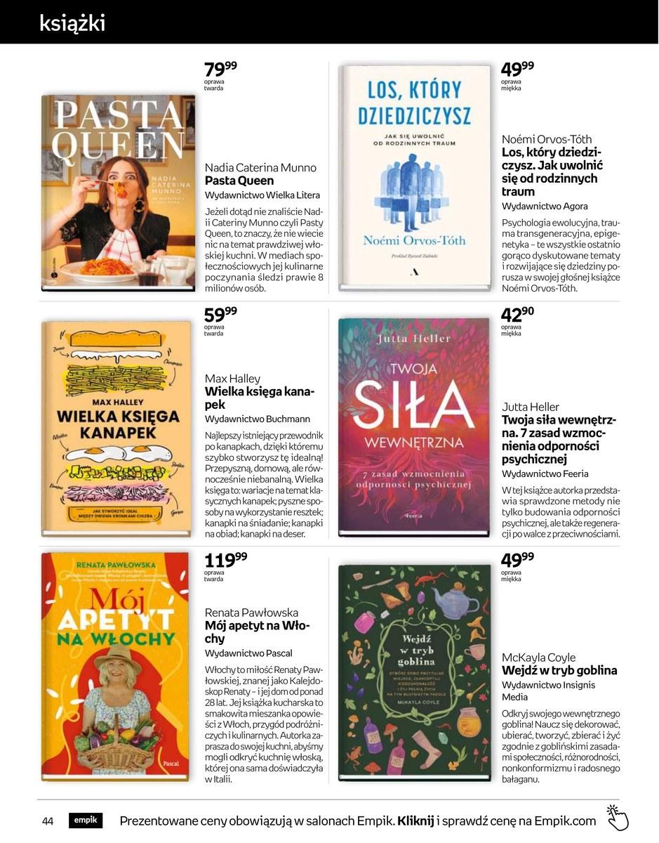 Gazetka promocyjna empik str. 44
