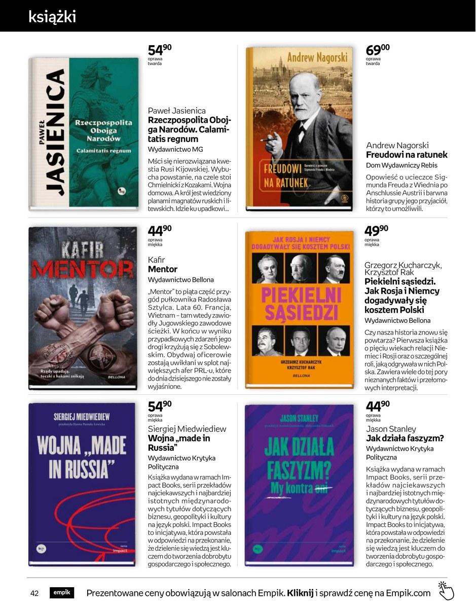 Gazetka promocyjna empik str. 42