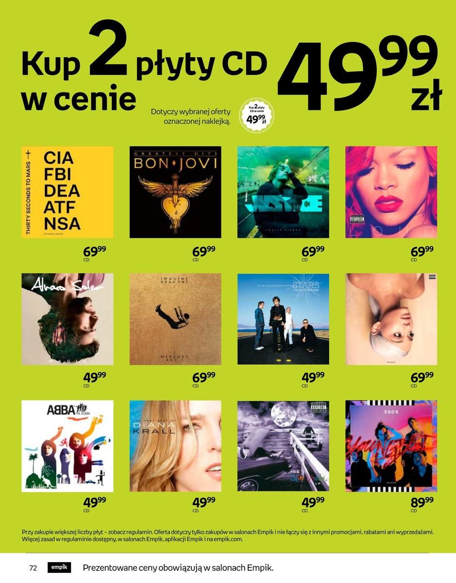 Gazetka promocyjna empik str. 72