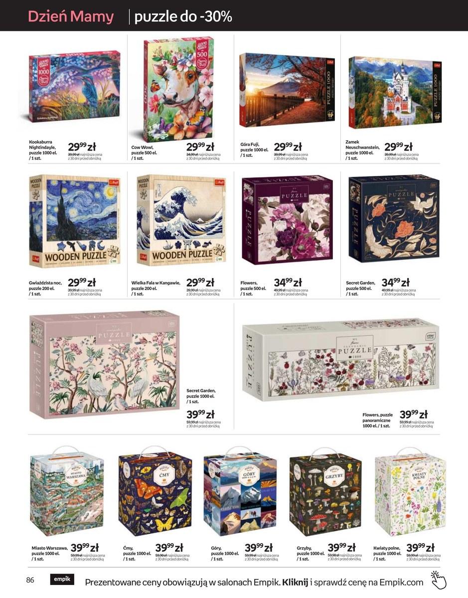 Gazetka promocyjna empik str. 86
