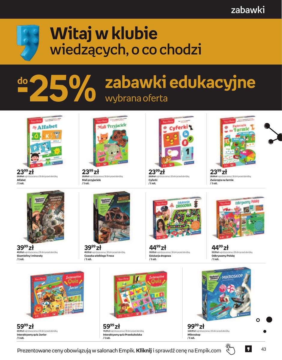 Gazetka promocyjna empik str. 42