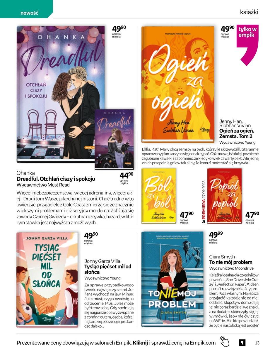 Gazetka promocyjna empik str. 13
