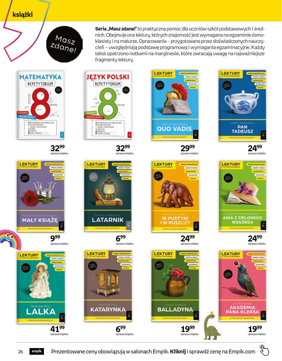 Gazetka promocyjna empik str. 26