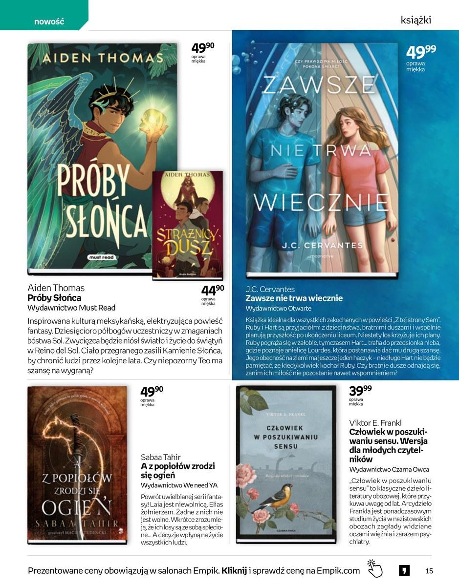Gazetka promocyjna empik str. 15