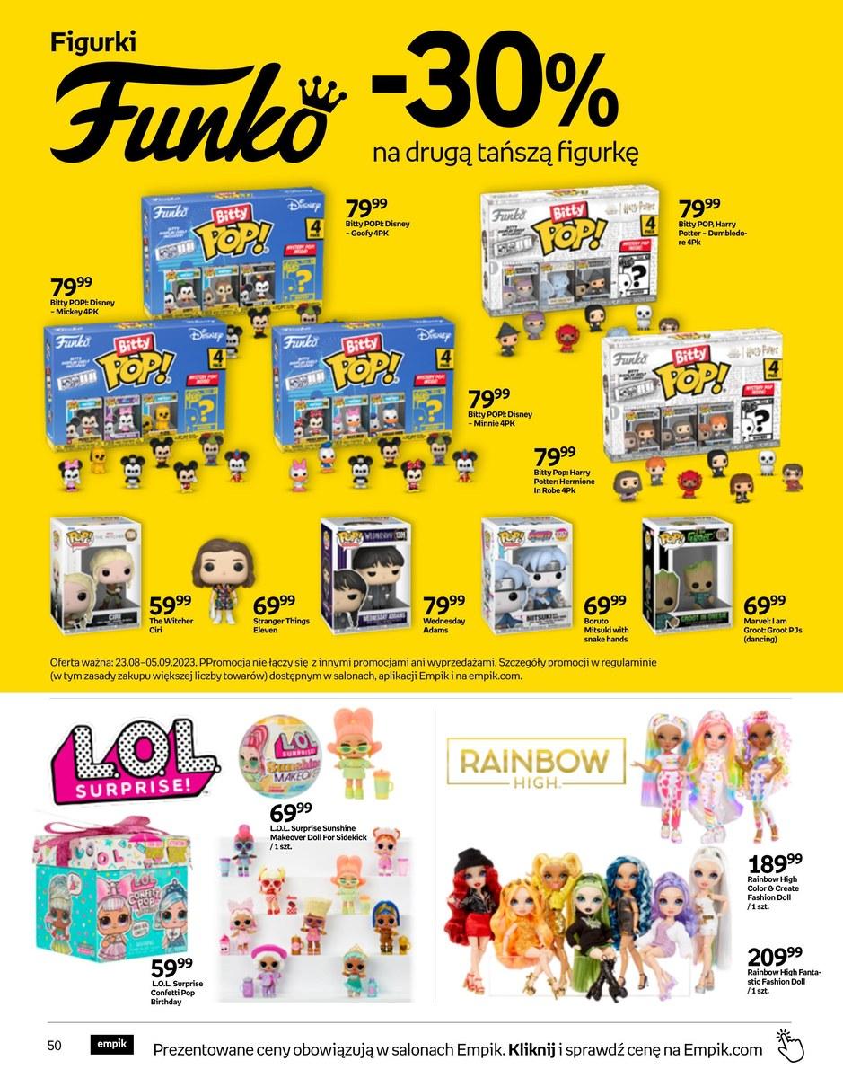 Gazetka promocyjna empik str. 50
