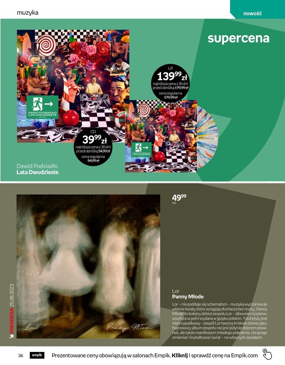 Gazetka promocyjna empik str. 36