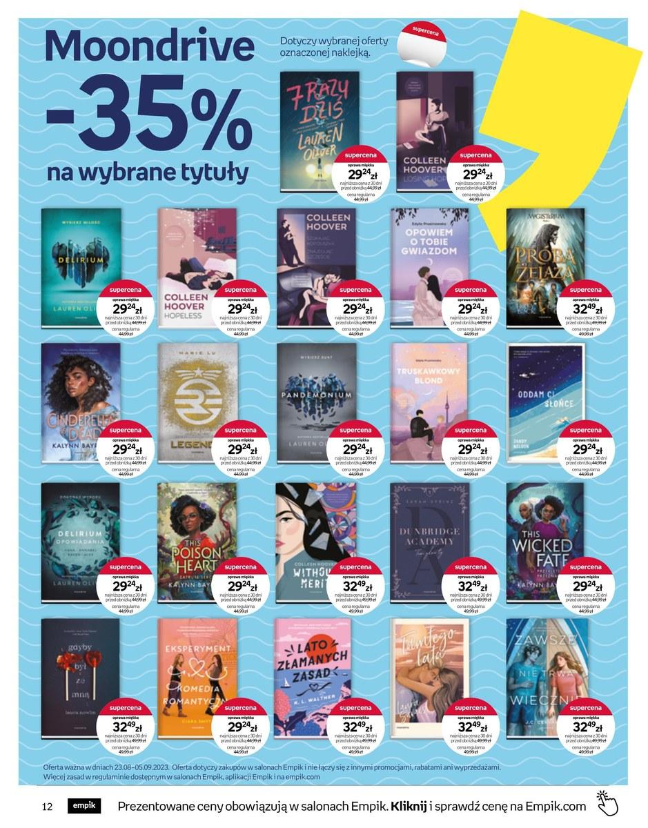 Gazetka promocyjna empik str. 12
