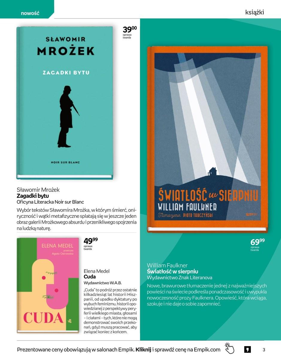 Gazetka promocyjna empik str. 3