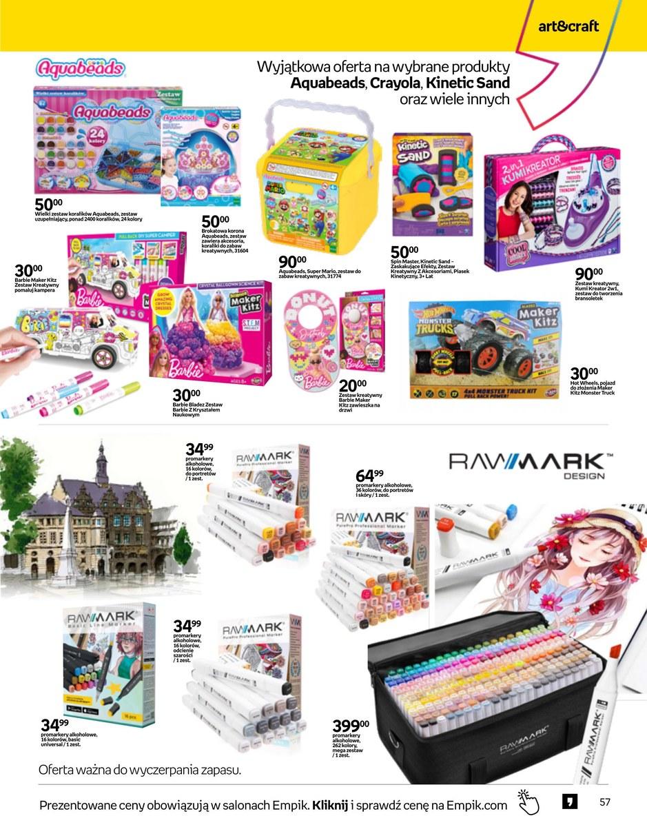 Gazetka promocyjna empik str. 57