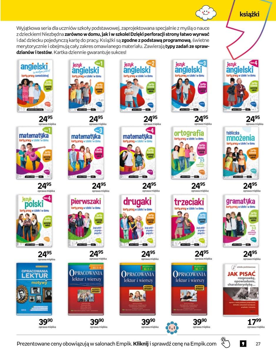 Gazetka promocyjna empik str. 27