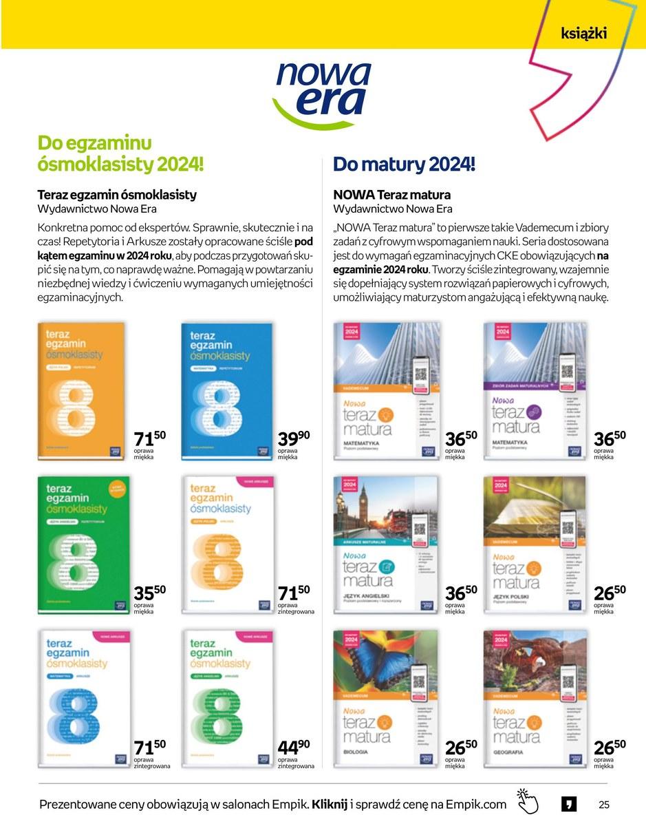 Gazetka promocyjna empik str. 25